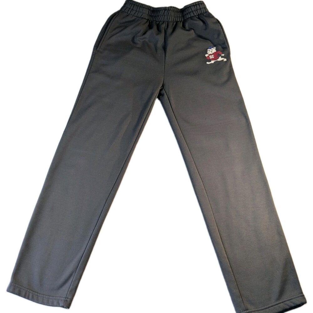 SC State Bulldogs Stadium Athletics Sweatpants Mens S Black Vintage Y2K NCAA